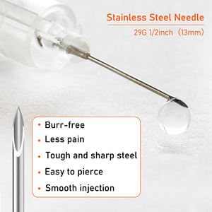 Seringue à insuline jetable en plastique pharmaceutique pour animaux, 1 ml/0,5 ml, sécurité animale - Product Image 4