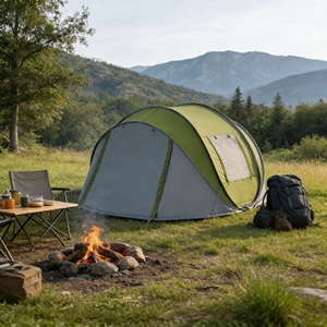 Carpa Túnel Impermeable con Logotipo Personalizado a Precio <span class=keywords><strong>de</strong></span> Fábrica para Acampar al Aire Libre en 4 Estaciones - Product Image 2