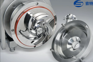 Booster d'inondation d'eau chaude de brassage de qualité alimentaire de pompe sanitaire simple d'acier inoxydable de rendement élevé pour le bas liquide moyen - Product Image 4