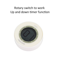 OEM moda Mini lindo cocina electrónica temporizador mecánico impermeable reloj Digital muy fuerte alarma LCD cuenta regresiva temporizador de aprendizaje
