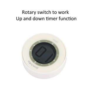 OEM moda Mini sevimli elektronik mutfak mekanik zamanlayıcı su geçirmez dijital saat çok Loud Alarm LCD geri sayım öğrenme zamanlayıcı - Product Image 2