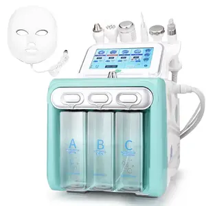 Facial Machine 8 Functions Professional Beauty Hydro Dermabrasion Microdermabrasion Vacuum Steam Machine Facial Care