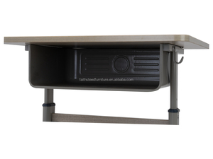 Set Scrivania e Sedia per Studenti Faithsteed, Regolabile in Altezza, in MDF, Arredo Scolastico con Ampio Scomparto Porta Libri - Product Image 3
