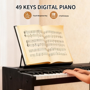 Kerid Trẻ Em Bằng Gỗ <span class=keywords><strong>49</strong></span> Key Mini Woodgrain Nhạc Cụ Đàn Piano Giáo Dục Học Tập Quà Tặng Đồ Chơi Cho Trẻ Em Chàng Trai Và Cô Gái - Product Image 3