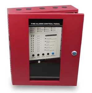 Sistema de alarma contra incendios de fábrica de China 4/8/16 zonas Panel de control de alarma contra incendios estándar Host - Product Image 4