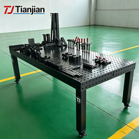 Table de soudage 3D D16 de haute qualité, résistante à la déformation et à la corrosion, pour le traitement de petites séries de cadres métalliques
