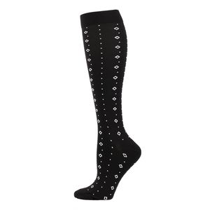 De Buena Calidad Calcetines de compresión atléticos de punto de algodón Jacquard hasta la rodilla <span class=keywords><strong>para</strong></span> venas varicosas - Product Image 4
