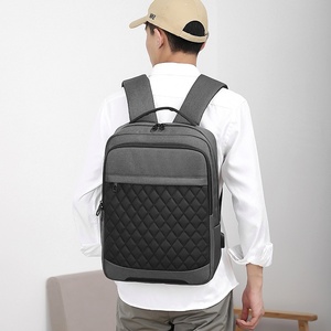 Men's <b>Backpack</b> <b>Large</b> Capacity Fashion Waterproof Oxford Usb Daily Commuting Travel Daily Laptop <b>Backpack</b> Bag - Product Image 3
