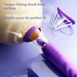 Vibrador de Punto G con Alimentación USB, con Movimiento de Salto para Estimulación del Punto G y Lengua Doble para Masaje con Succión, Productos para Adultos - Product Image 5