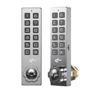 Zuo Gang Smart Combination <b>Lock</b> Zinc Alloy Keyless Minimalist Design Office Home <b>Cabinet</b> Drawer <b>Lock</b> Easy Installation - Product Image 1