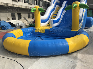 Giá rẻ sân sau trượt nước <span class=keywords><strong>Inflatable</strong></span> Đảng ở nhà, thổi lên hồ bơi với <span class=keywords><strong>Slide</strong></span> - Product Image 4