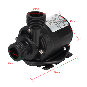Mini Bomba <span class=keywords><strong>de</strong></span> <span class=keywords><strong>Agua</strong></span> <span class=keywords><strong>Sumergible</strong></span> Ultrasilenciosa <span class=keywords><strong>de</strong></span> CC 12V, Motor sin Escobillas, 800L/H, Portátil para Jardín, Sistema <span class=keywords><strong>de</strong></span> Refrigeración <span class=keywords><strong>de</strong></span> 5M, Fuentes, <span class=keywords><strong>Calentador</strong></span>, OEM 22W - Product Image 3
