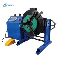 Positionneur de soudage CNC PLC à moteur pas à pas, table rotative pour soudage de tubes à bride pour soudage TIG