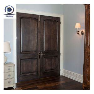Puerta de Madera de Lujo con Diseño de Marco <span class=keywords><strong>Invisible</strong></span> y Acabado de Superficie Liso para Interiores de Villas Contemporáneas - Product Image 5