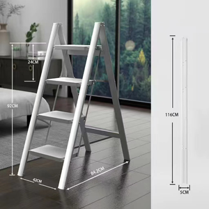 <span class=keywords><strong>Étagère</strong></span> <span class=keywords><strong>d</strong></span>'échelle pliable Escabeau de ménage à plusieurs niveaux en acier, support de plante grand affichage de pot de fleur <span class=keywords><strong>pour</strong></span> extérieur ou <span class=keywords><strong>intérieur</strong></span> - Product Image 5