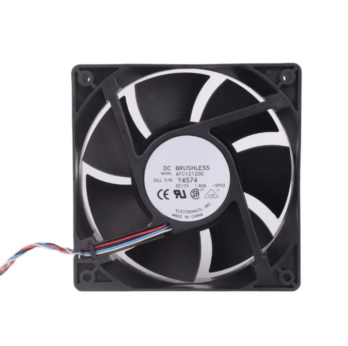 AFC1212DE 12038 12V 1.60A 12CM 154.5CFM Axial flow fan PWM 4-wire cooling fan