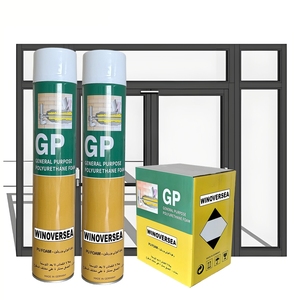 Winoversea GP 750ml poliüretan inşaat köpük sprey ses yalıtım malzemesi ambalaj ağaç İşleme diğer PU köpük sprey - Product Image 2