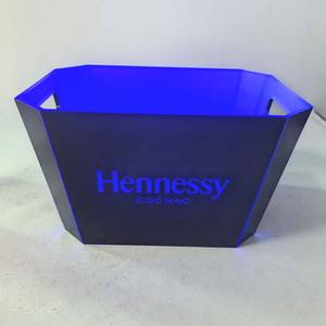 Cubo <span class=keywords><strong>de</strong></span> hielo acrílico con logotipo OEM, Enfriador <span class=keywords><strong>de</strong></span> vino, cubo <span class=keywords><strong>de</strong></span> hielo Led recargable para <span class=keywords><strong>Bar</strong></span>, Club nocturno, eventos, cubo enfriador luminoso para vino - Product Image 6