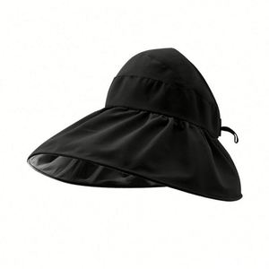 Sun Women Summer Beach Hats Tapa Pet Uv Protection Upf 50+ Outdoor Packable Travel Foldable Wide Brim Cap Promotion Gift - Product Image 1