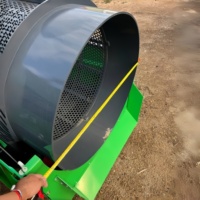 Trommel sans arbre à haute efficacité pour le criblage du sable, de la terre, du compost et du gravier