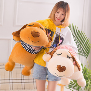 Peluche de Perro Grande y Suave, Almohada de Peluche con Relleno de Algodón, 31cm-50cm, Regalo de Cumpleaños para Niñas, Venta Directa de Fábrica - Product Image 3