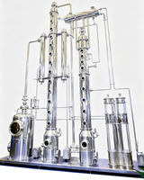 Système de distillation continue 1000L/H pour spiritueux neutres (NGS), alcool industriel, spiritueux de base pour la vodka, etc.