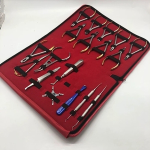Pinze ortodontiche dentali in acciaio inossidabile 18 pezzi di alta qualità in fabbrica diretta Set di alimentazione manuale - Product Image 5