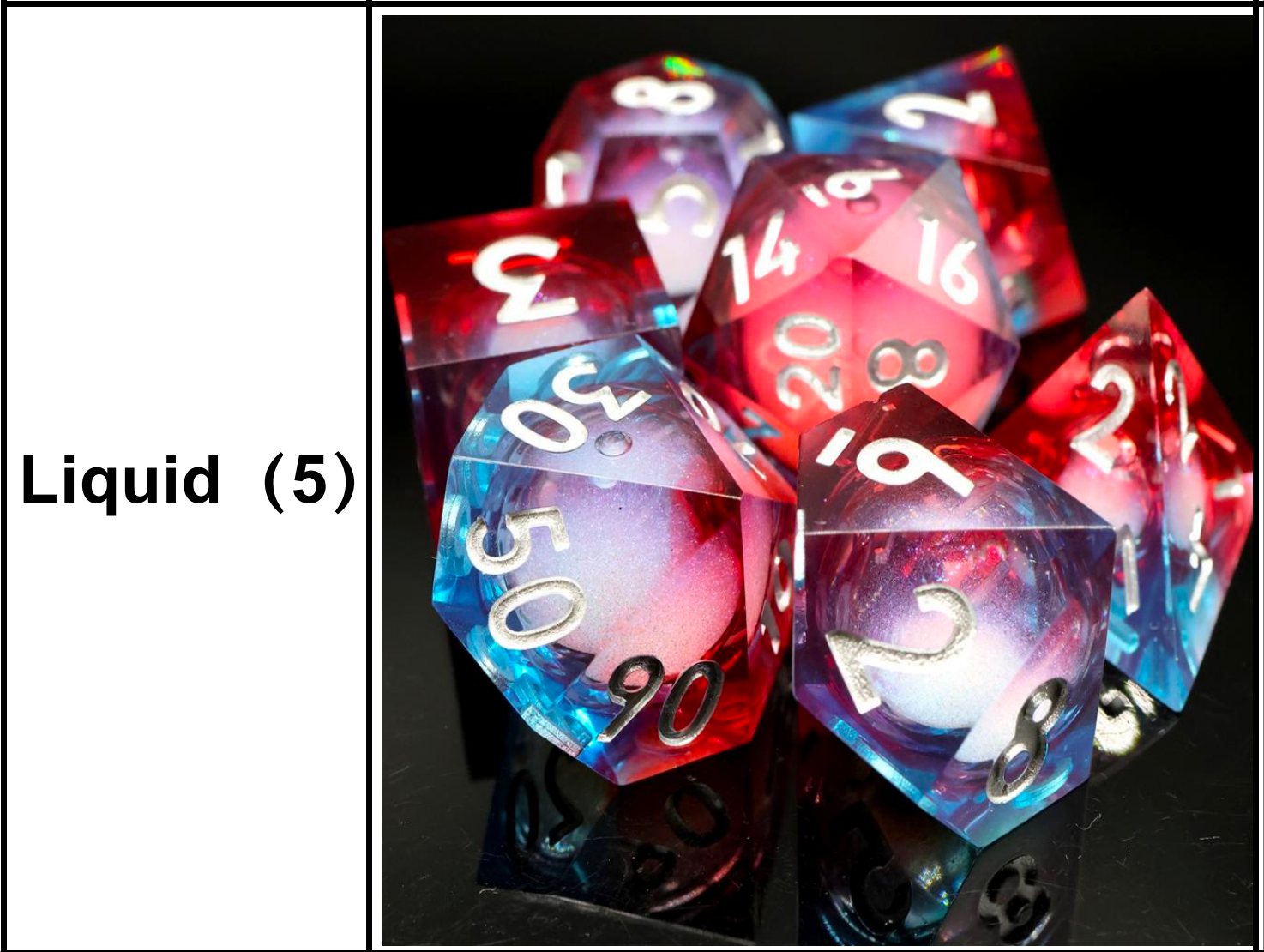 # Liquide 5 ~ 7 PCS/set