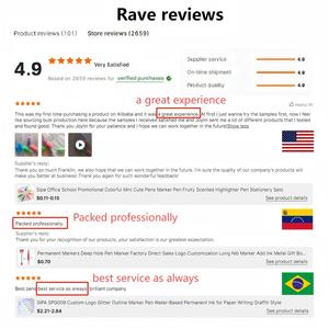 영구 잉크 도매 마커 펜이있는 Sipa 6mm 다기능 산업용 유성 마커 펜 용 정품 SP518 - Product Image 5