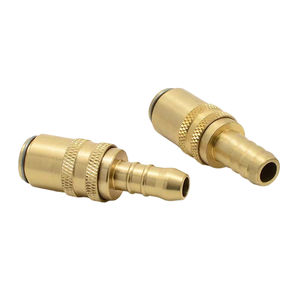 Быстросоединительный латунный фитинг с гладкой поверхностью, гидравлический соединительный шланг и инструмент, БЫСТРОРАЗЪЕМНАЯ литая техника - Product Image 2