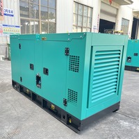 Groupe électrogène diesel silencieux 50 kW 60 kW 80 kW 100 kW avec démarrage automatique et à distance, châssis ouvert, à vendre
