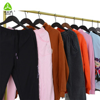 Ropa Deportiva de Marca Usada Sudaderas Gruesas con Capucha Pacas Coreanas de Ropa Mixta Usada 45kg Ropa de Hombre de Segunda Mano