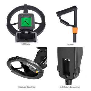 Dropship dükkanı çin altın sualtı altında zemin dedektörü Hunter kullanılan bulucu el su geçirmez gıda uzun menzilli <span class=keywords><strong>Metal</strong></span> dedektörü - Product Image 5