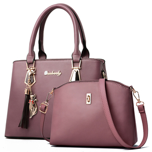 Bolso Tote de Piel Sintética PU 2026 para <span class=keywords><strong>Mujer</strong></span> con Cierre de Cremallera y Decoración de Borlas, Bolso de Mano Moderno, Accesorio de Hombro - Product Image 6