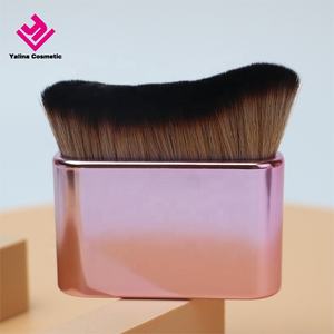 Logo personnalisé grande taille pinceau applicateur de bronzage Kabuki pour <span class=keywords><strong>le</strong></span> corps pinceau unique de maquillage pour <span class=keywords><strong>le</strong></span> fond de teint - Product Image 3