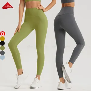 Legging Kompresi Elastis Tinggi Anti-Rolling Wanita Kustom untuk Legging Kualitas Tinggi Legging Activewear Wanita Berkeringat Legging Betty