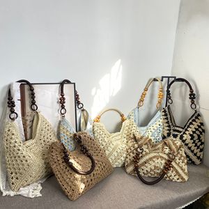 Venta al por Mayor de Fábrica, Bolsos Tejidos a Mano Modernos, Bolsos de Playa <span class=keywords><strong>para</strong></span> Vacaciones, Bolsos de Hombro <span class=keywords><strong>para</strong></span> Mujer - Product Image 2