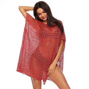 <span class=keywords><strong>Vestido</strong></span> playero de punto <span class=keywords><strong>para</strong></span> mujer, traje de baño <span class=keywords><strong>para</strong></span> playa y <span class=keywords><strong>piscina</strong></span>, Crochet, 2023 - Product Image 5