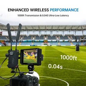 <span class=keywords><strong>Hollyland</strong></span> Cosmo <span class=keywords><strong>C1</strong></span> Système de transmission vidéo sans fil professionnel SDI Loopout 0.04s Latence 1000ft Range pour la diffusion en direct - Product Image 3