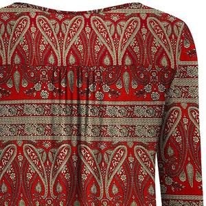 <span class=keywords><strong>เสื้อ</strong></span>เบลาส์ลายชนเผ่าของผู้หญิงเสื้อพิมพ์ลาย<span class=keywords><strong>ผ้า</strong></span>บาติกแอฟริกัน<span class=keywords><strong>เสื้อ</strong></span>สำหรับ4XL <span class=keywords><strong>เสื้อ</strong></span><span class=keywords><strong>ผ้า</strong></span>มุสลิมเสื้อมัดย้อม - Product Image 4