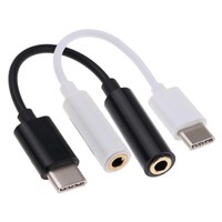 Adaptador de Auriculares USB Tipo C a 3.5mm, Cable Adaptador de Audio AUX USB C a 3.5mm para iPhone Pro MAX