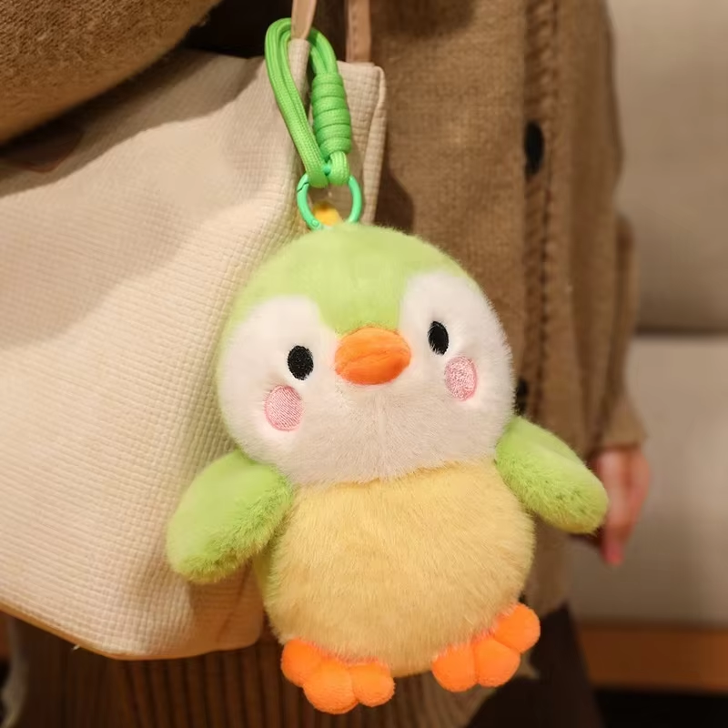 Pendentif oiseau vert 16cm prêt à l'emploi