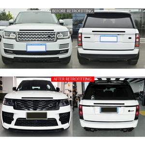Kit de Carrocería para Range Rover Executive Upgrade SVO, Actualización 2018-2022, Parachoques Delantero y Trasero, Faros Delanteros y Traseros, Modelos 2013-2017 - Product Image 2