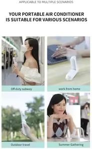Portable Foldable Desktop and <b>Handheld</b> <b>Fan</b> Outdoor Mini 3-speed <b>Fan</b>. - Product Image 2