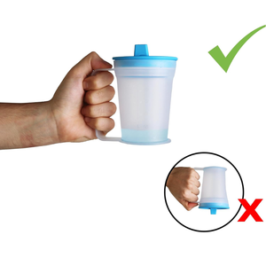 Tazza per adulti con manico, tazza antigoccia, tazza anti-ribaltamento PEPE P40030 - Product Image 4