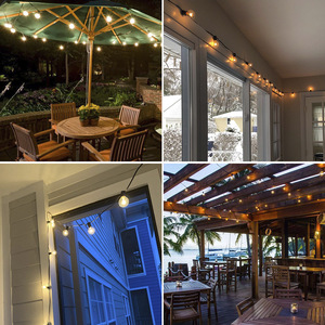 Noël cour jardin décoration Camping en plein air suspendu étanche G40 ampoule lumineuse guirlande lumineuse - Product Image 5