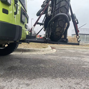 Porte-<span class=keywords><strong>moto</strong></span> Ambull Factory ODM OEM 1100 LBS en acier avec <span class=keywords><strong>attelage</strong></span> et rampe de 47 pouces - Product Image 6