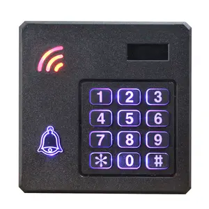 Waterproof 125KHz RFID Password Key Card Reader For Access Control System