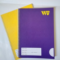 Offre Spéciale A4 Cahier a Spirale Notebook 200 Pages 8mm Line for School Notebook