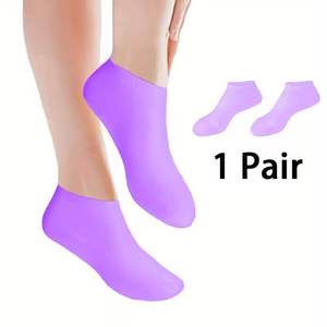 Chaussettes hydratantes en silicone pour le soin des peaux rugueuses et la réparation, avec support de cheville – Offre Spéciale - Product Image 5